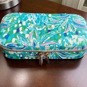 NWT Lilly Pulitzer Emerald Isle travel jewelry box